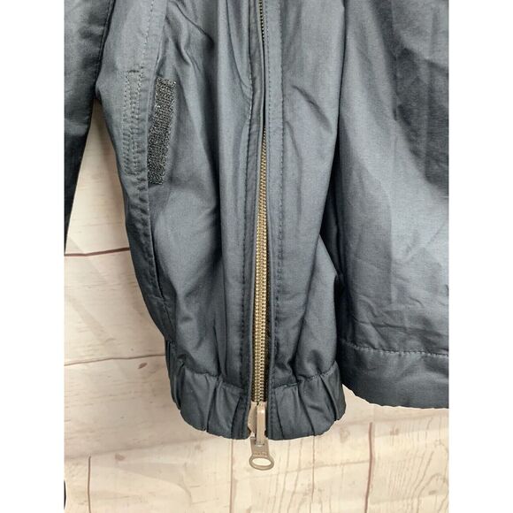 Dockers Golf 1/2 Zip Windbreaker Jacket Mens XL Extra Large Black / Khaki - Picture 8 of 8